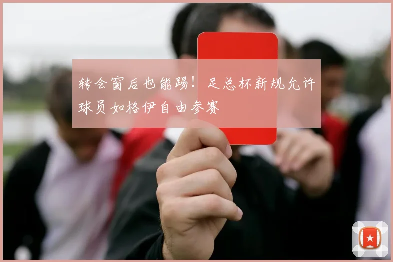 转会窗后也能踢!足总杯新规允许球员如格伊自由参赛